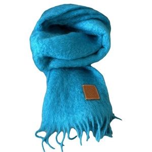 Loewe Blue Scarf with tags